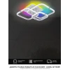 Потолочная светодиодная люстра Seven Fires Karlis SF5056/4C-WT-CR-RGB Потолочная светодиодная люстра Seven Fires Karlis SF5056/4C-WT-CR-RGB