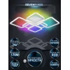 Потолочная светодиодная люстра Seven Fires Makena SF5009/7C-WT-RGB