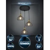 Подвесная люстра Seven Fires Brunner WD4000/3P-CO-BK Подвесная люстра Seven Fires Brunner WD4000/3P-CO-BK