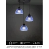 Подвесная люстра Seven Fires Dzhenis WD4004/3P-BK-BL Подвесная люстра Seven Fires Dzhenis WD4004/3P-BK-BL