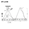 Подвесная люстра ST Luce Swatch SL6133.303.09