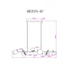 Подвесная люстра MyFar Francis MR2076-6P Подвесная люстра MyFar Francis MR2076-6P