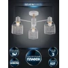 Потолочная люстра Seven Fires Lauri SF3388/3C-WT-WD Потолочная люстра Seven Fires Lauri SF3388/3C-WT-WD