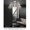 Потолочная люстра Seven Fires Lauri SF3388/5C-WT-WD Потолочная люстра Seven Fires Lauri SF3388/5C-WT-WD