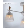 Потолочная люстра Seven Fires Olban SF3389/3C-WT-WD Потолочная люстра Seven Fires Olban SF3389/3C-WT-WD