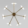 Потолочная люстра Eurosvet Marble 60158/7 латунь Потолочная люстра Eurosvet Marble 60158/7 латунь