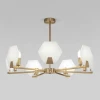 Потолочная люстра Eurosvet Marble 60158/7 латунь Потолочная люстра Eurosvet Marble 60158/7 латунь