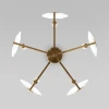 Потолочная люстра Eurosvet Marble 60158/5 латунь Потолочная люстра Eurosvet Marble 60158/5 латунь