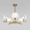 Потолочная люстра Eurosvet Marble 60158/5 латунь Потолочная люстра Eurosvet Marble 60158/5 латунь