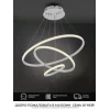 Подвесной светодиодный светильник Seven Fires Sigild WD6023/3P-WT Подвесной светодиодный светильник Seven Fires Sigild WD6023/3P-WT