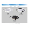 Потолочная светодиодная люстра Ambrella light Comfort LineTech FL51392 Потолочная светодиодная люстра Ambrella light Comfort LineTech FL51392