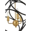 Подвесная люстра Lumina Deco Casai LDP 1243-3 BK+MD