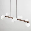 Подвесная люстра TK Lighting 10273 Estera Wood