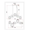 Подвесная люстра Moderli Molly V10802-5P