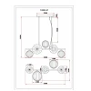 Подвесная люстра Moderli Molly V10800-5P