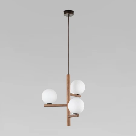 Подвесная люстра TK Lighting 10271 Estera Wood