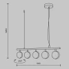 Подвесной светильник Maytoni MOD299PL-L48BC3K Подвесной светильник Maytoni MOD299PL-L48BC3K