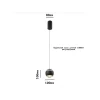Подвесной светодиодный светильник Lanbos LED.33007-1BK Подвесной светодиодный светильник Lanbos LED.33007-1BK