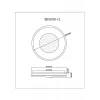 Потолочный светодиодный светильник MyFar Ceiling Despina MR9090-CL
