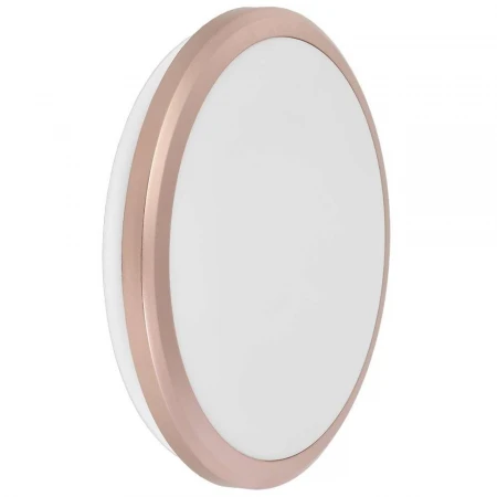 Светильник светодиодный ДПБ 3205 24Вт IP54 4000K круг розовое золото IEK LDPB0-3205-24-4000-K01