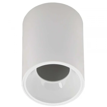 LIGHTING Светильник 4111 накладной потолочный под лампу GU10 белый пластик IEK LT-UPB0-4111-GU10-1-K01