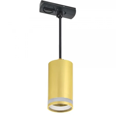 LIGHTING Светильник 4117 декоративный трековый подвесной под лампу GU10 золото IEK LT-UCB0-4117-GU10-1-K22