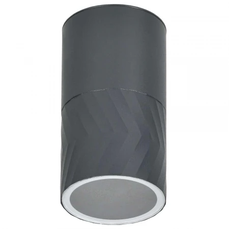 LIGHTING Светильник уличный 5110 потолочный под лампу GU10 IP65 серый IEK LT-UPU0-5110-GU10-1-K03