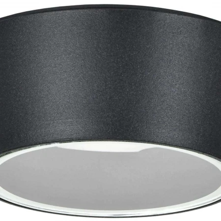 LIGHTING Светильник уличный 5104 потолочный под лампу GX53 IP65 черный IEK LT-UPU0-5104-GX53-1-K02