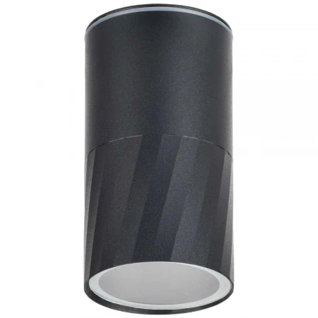 LIGHTING Светильник уличный 5222 потолочный под лампу GU10 IP65 черный IEK LT-UPU0-5222-GU10-1-K02