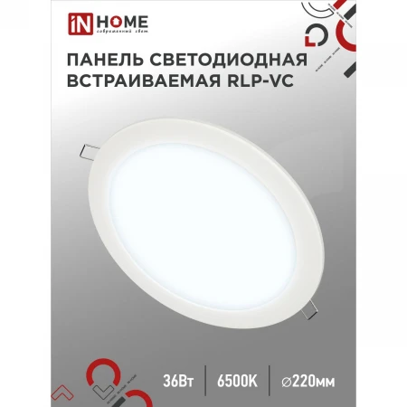 Светодиодная панель IN HOME 4690612040103