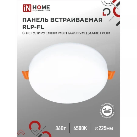 Светодиодная панель IN HOME 4690612036755