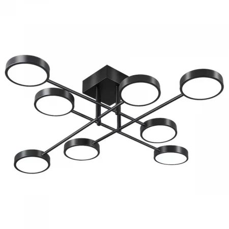 Люстра потолочная Alfa Light F3824-15 BK LED 2 COLOUR
