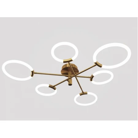 Люстра потолочная Alfa Light F3224-127 W1100*200 LED 66W