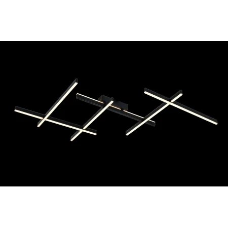 Люстра подвесная Alfa Light F3924-45 black 70W 120*90*1 2