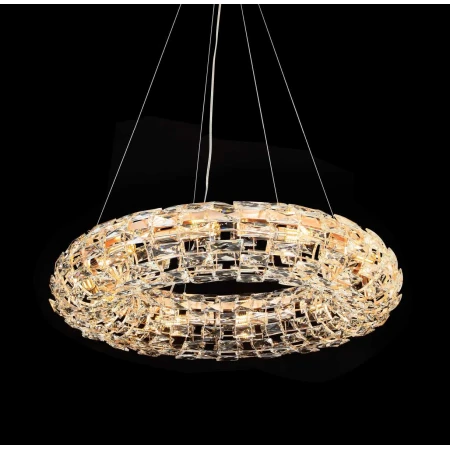 Люстра подвесная Alfa Light F4024-26 800mm SDG E14x10