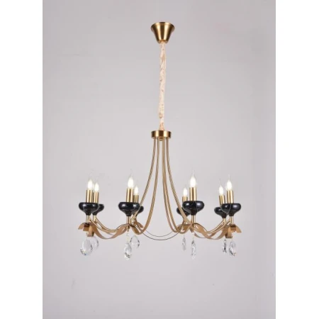 Люстра подвесная Alfa Light F1724-22 E14 Copeer+Black