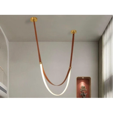 Люстра подвесная Alfa Light F4324-05 L80*H150 Reddish brown