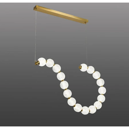 Люстра подвесная Alfa Light F1824-15 1050*550*80 LED/38W/3000K