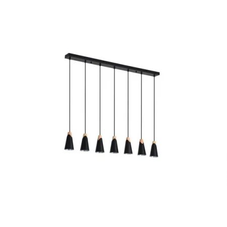 Люстра подвесная Alfa Light F3524-35 Black G9*7