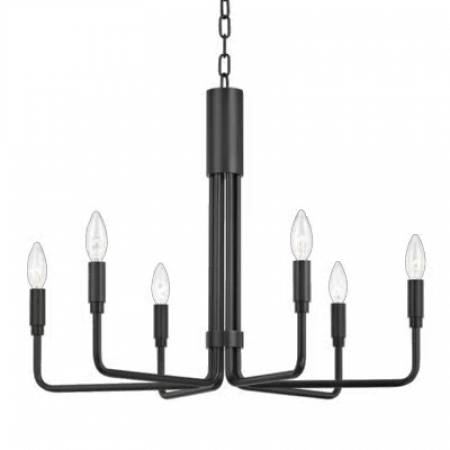 Люстра подвесная Alfa Light F1124-12 D750*H790 BK