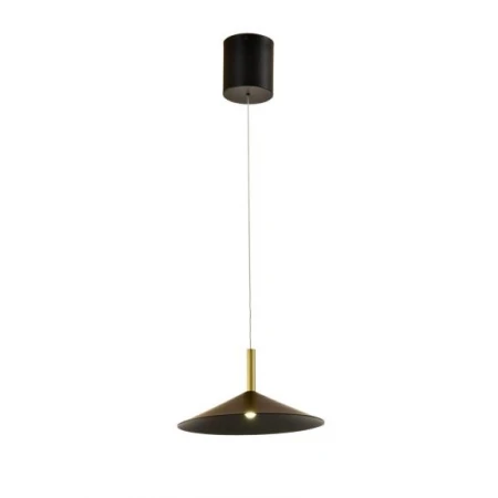 Люстра подвесная Alfa Light F3924-24 black+gol d 5W φ32*14*H(45,210)