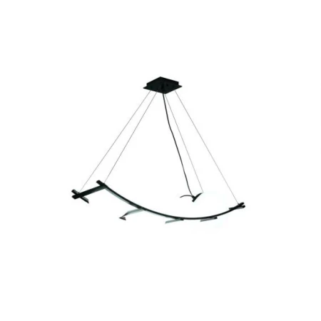 Люстра подвесная Alfa Light F3524-07 White+Black E27*4