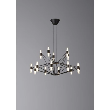 Люстра подвесная Alfa Light F3024-60 BLACK