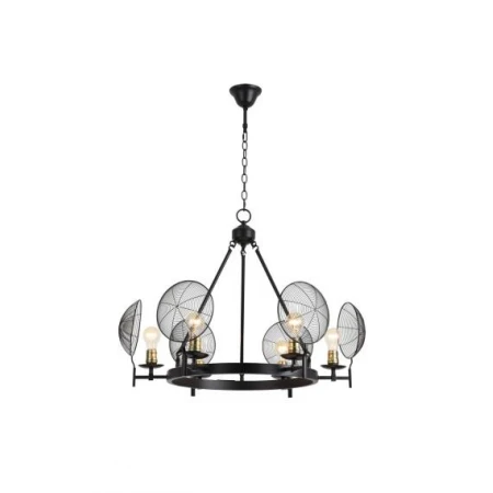 Люстра подвесная Alfa Light F3524-03 Black E27*6(bulb exclude)