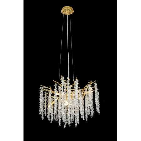 Люстра подвесная Alfa Light F1924-02 GD