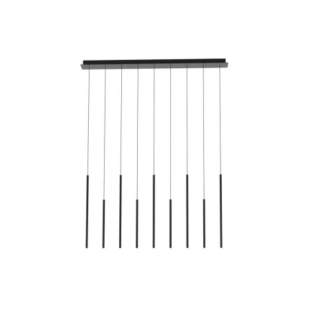 Люстра подвесная Alfa Light F3924-02 black 18W 120*13*H 150