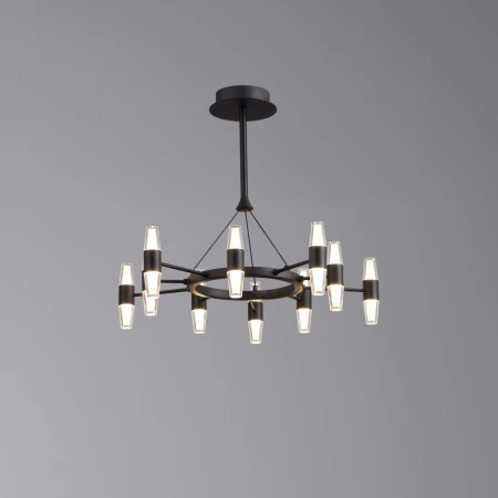 Люстра подвесная Alfa Light F3024-58 BLACK