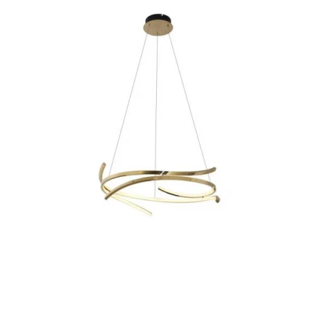 Люстра подвесная Alfa Light F0424-09 600mm rose gold