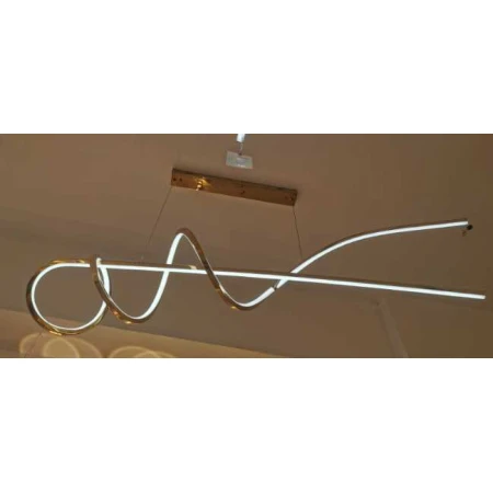 Люстра подвесная Alfa Light F0424-02 1200mm gold