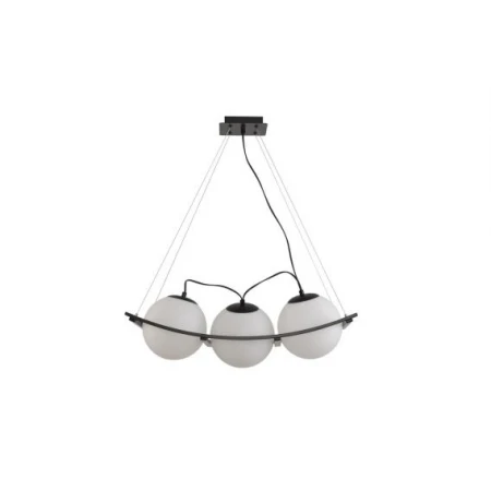 Люстра подвесная Alfa Light F3524-06 White+Black E27*3